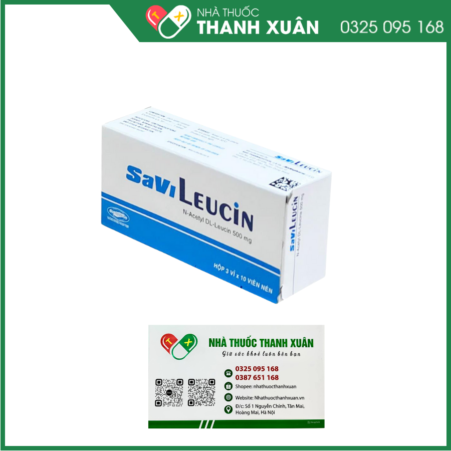 Savi Leucin điều trị chứng chóng mặt